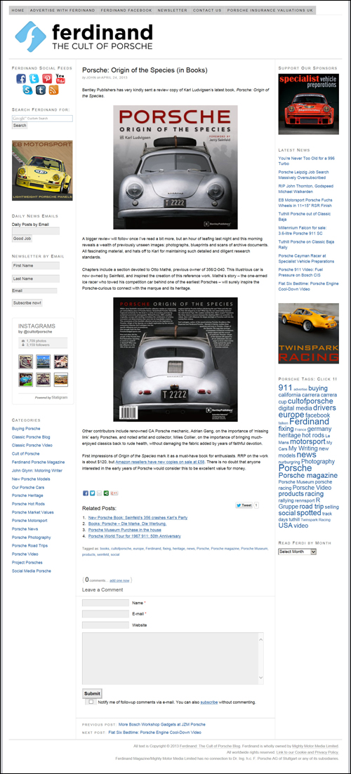 Ferdinand Magazine review screenshot - April 24, 2013